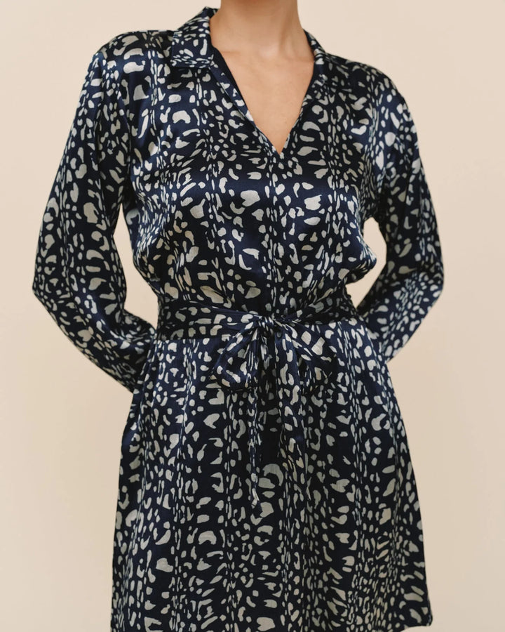 Elastic Waist Tunic Dress