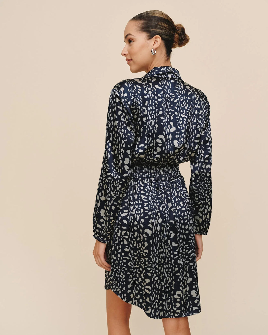 Elastic Waist Tunic Dress