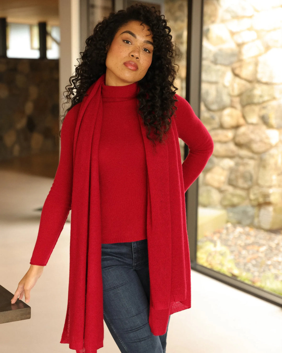 100% Cashmere Breezy Travel Trap