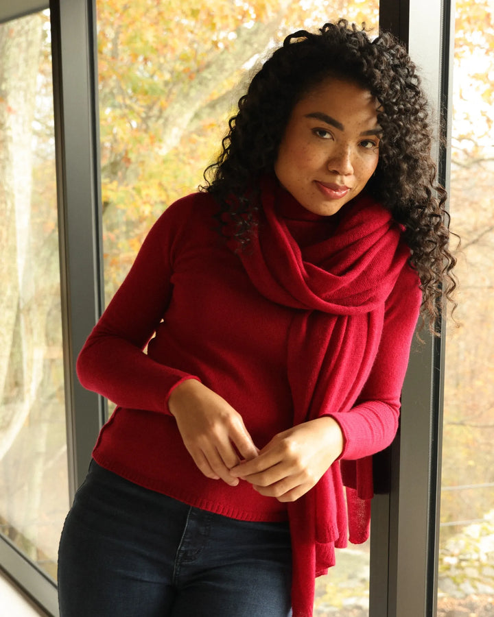 100% Cashmere Breezy Travel Trap