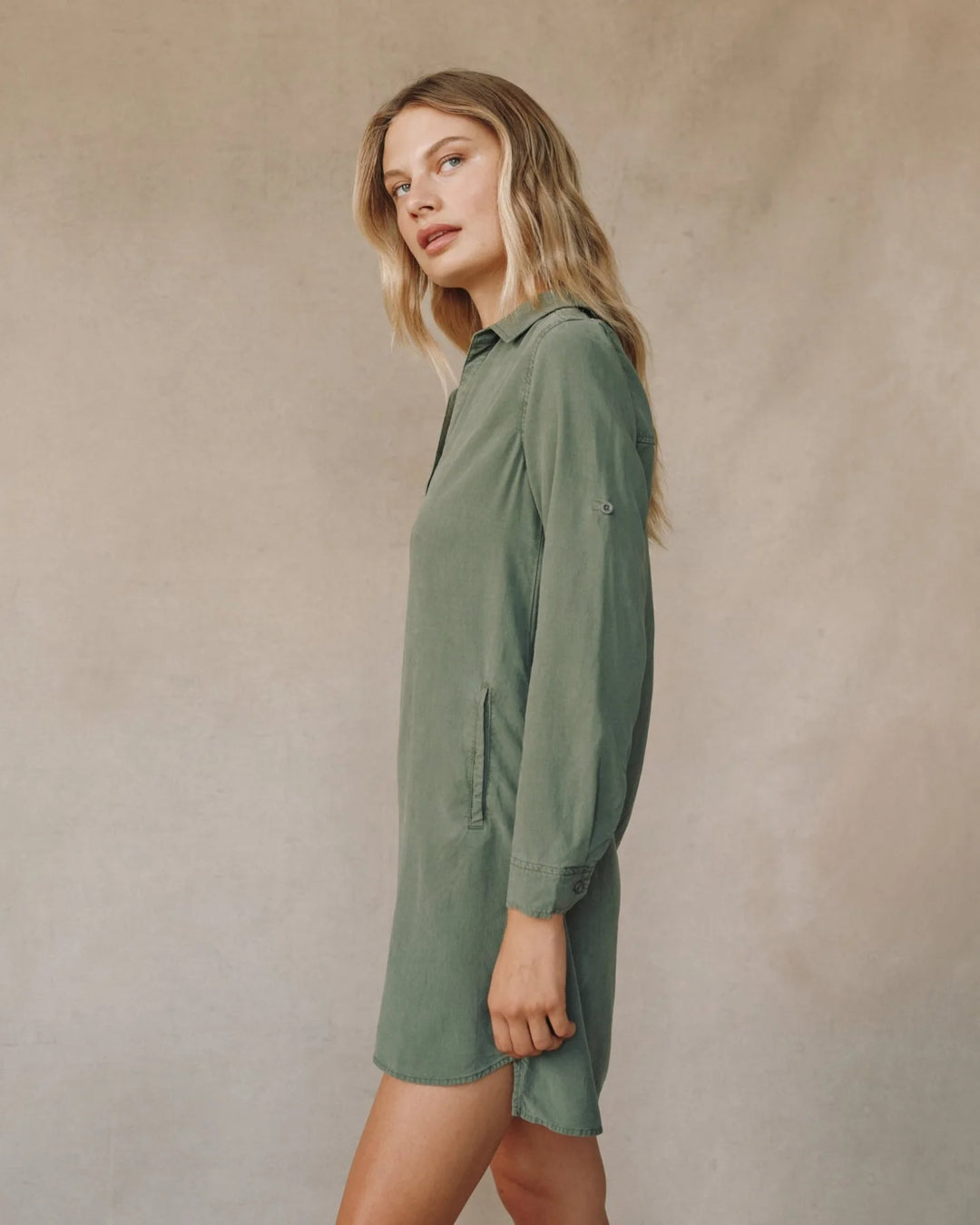 Long Sleeve A-Line Dress