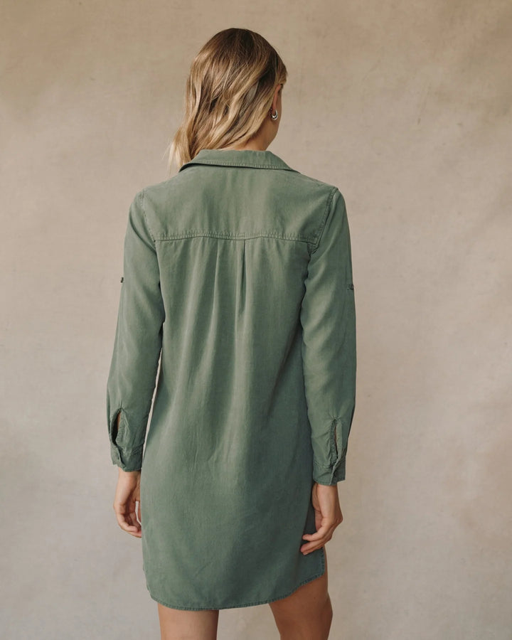 Long Sleeve A-Line Dress