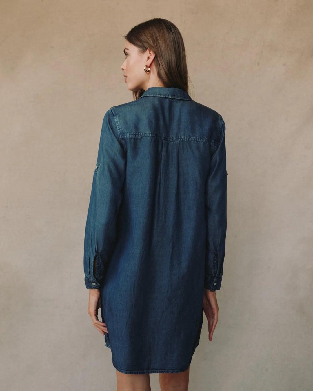 Long Sleeve A-Line Dress