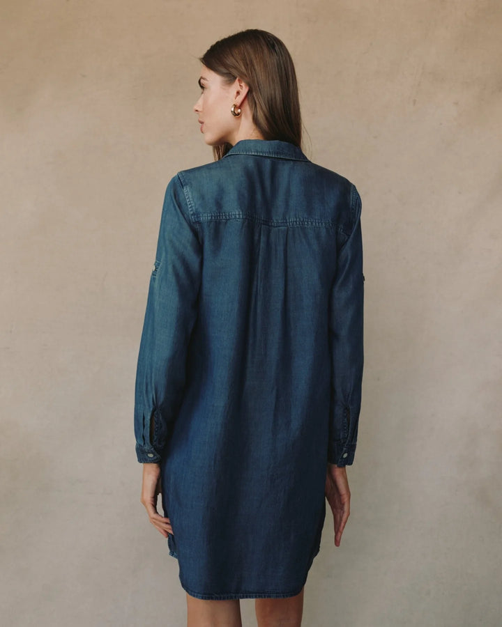 Long Sleeve A-Line Dress