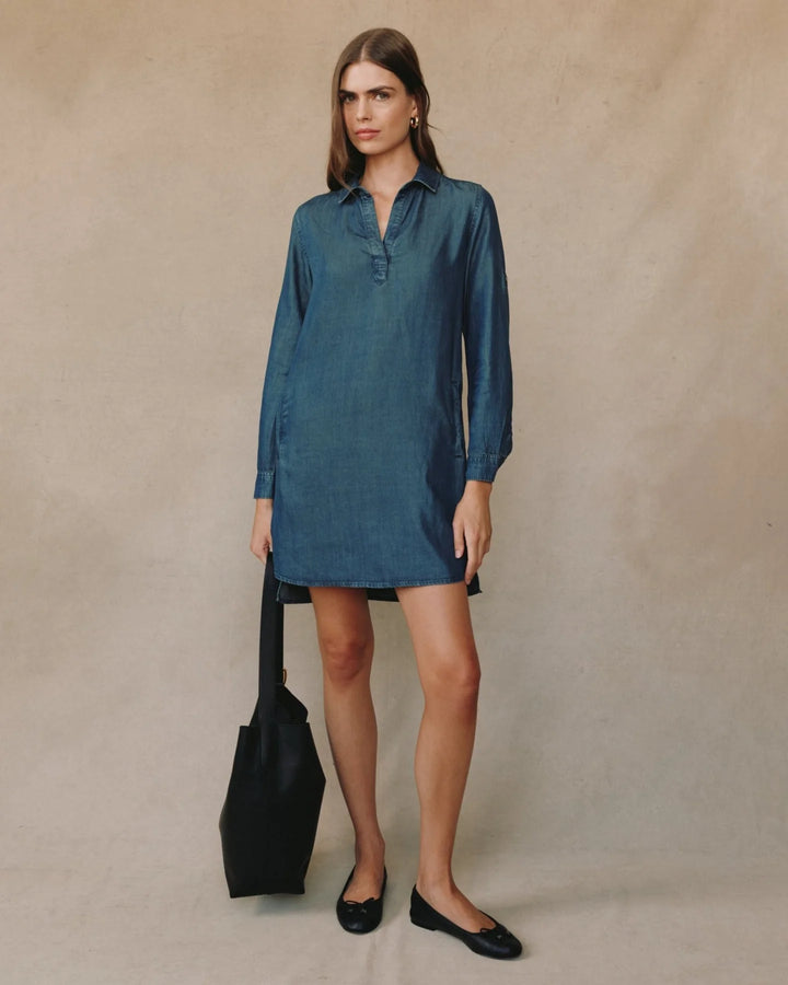 Long Sleeve A-Line Dress