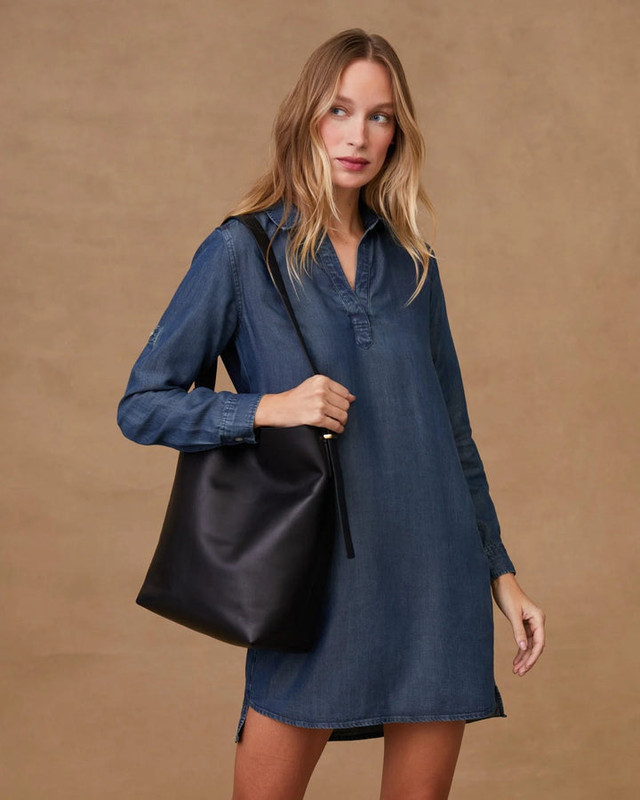Long Sleeve A-Line Dress