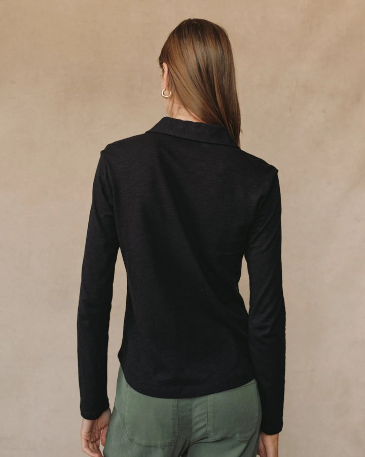 Button Up Knit Top