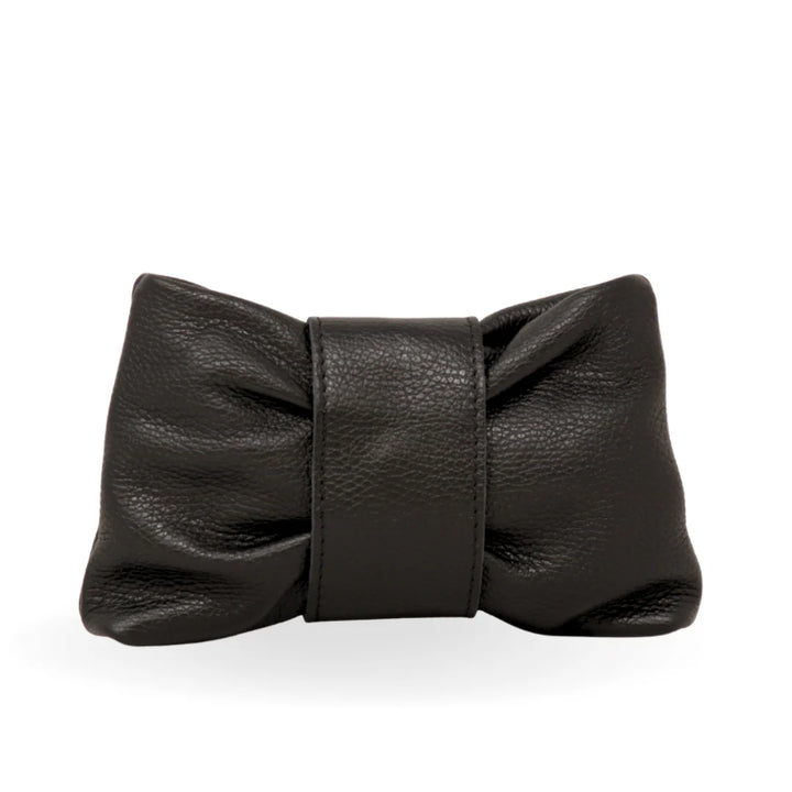 Italian Leather Bow Bag