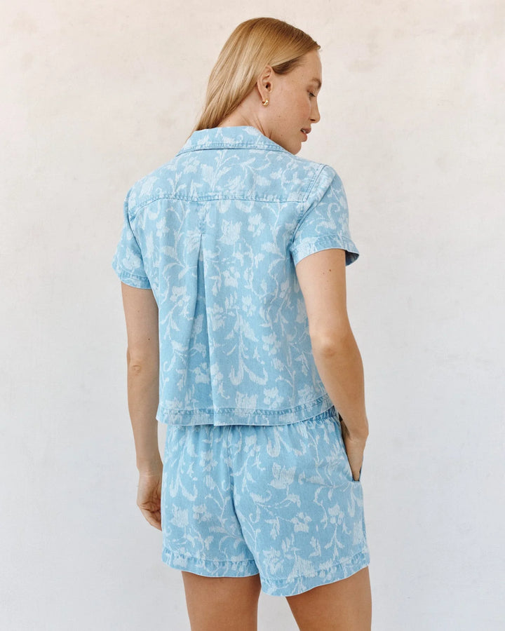 Short Sleeve Pocket Button Down