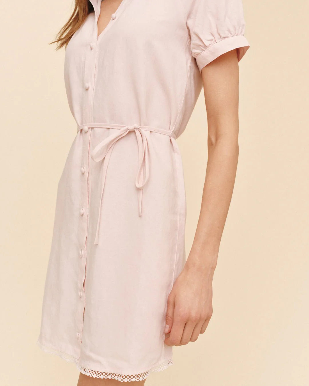 Short Sleeve Raglan Mini Dress