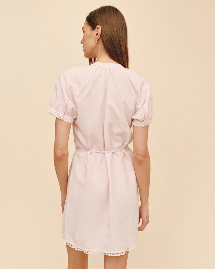 Short Sleeve Raglan Mini Dress