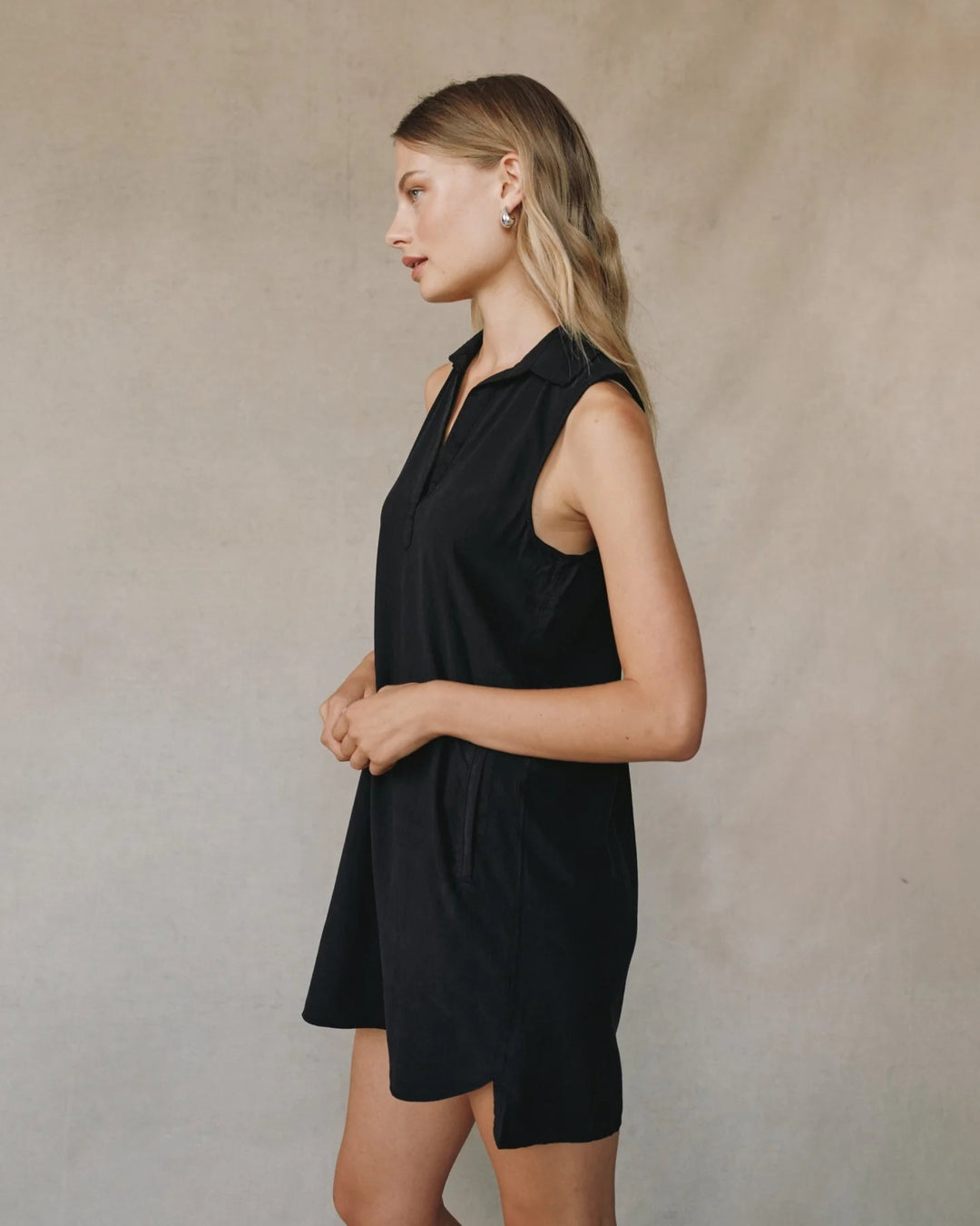 Sleeveless A-Line Dress