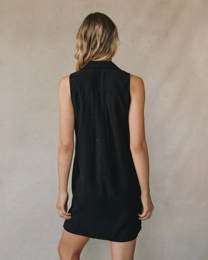Sleeveless A-Line Dress