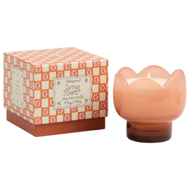 Cactus Flower Tulip 5.5 Oz Glass Candle