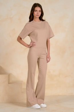 SHORT SLEEVE CREWNECK BASIC SHIRT