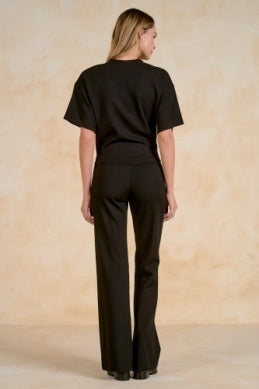 SHORT SLEEVE CREWNECK BASIC SHIRT