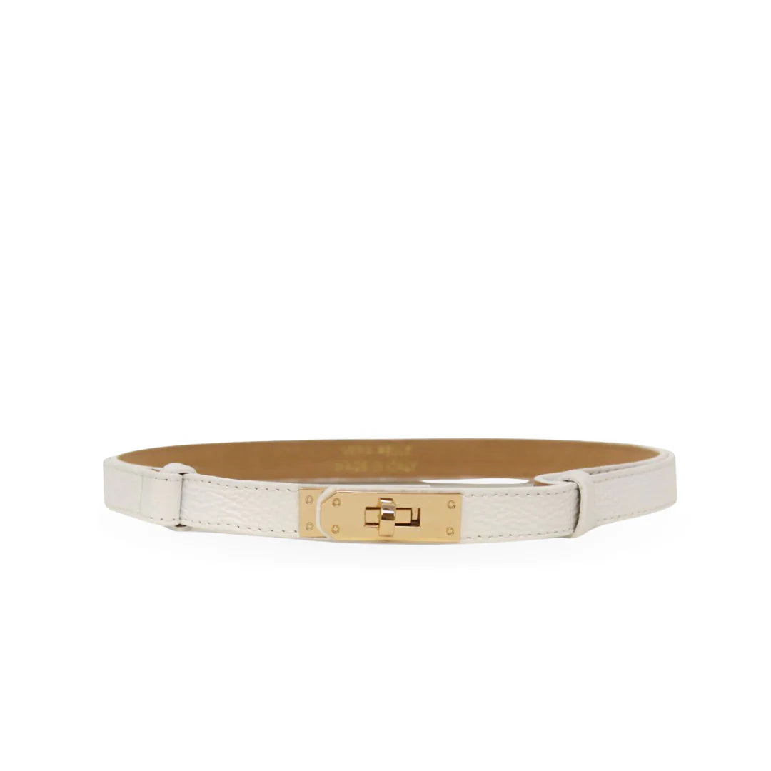 Italian Leather Adjustable Belt