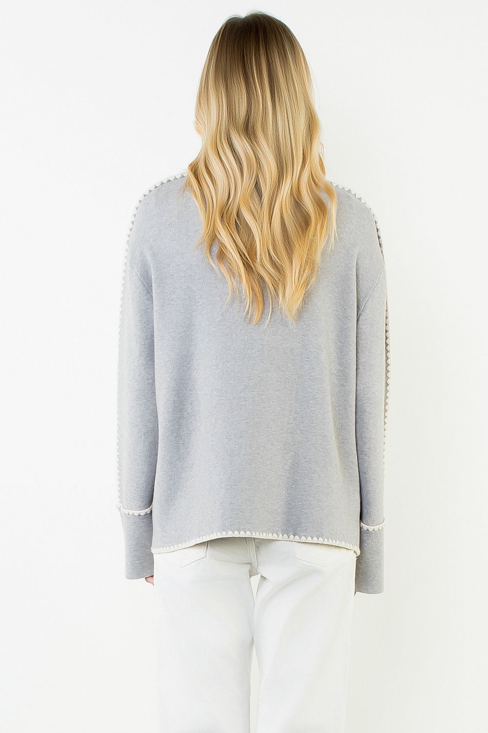 EMBROIDERED CARDIGAN WITH POCKETS