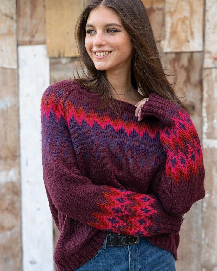 Jaxon Fair Isle Raglan Chunky