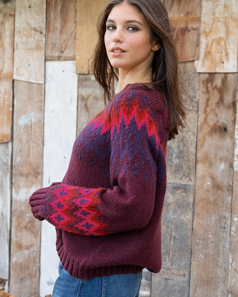 Jaxon Fair Isle Raglan Chunky