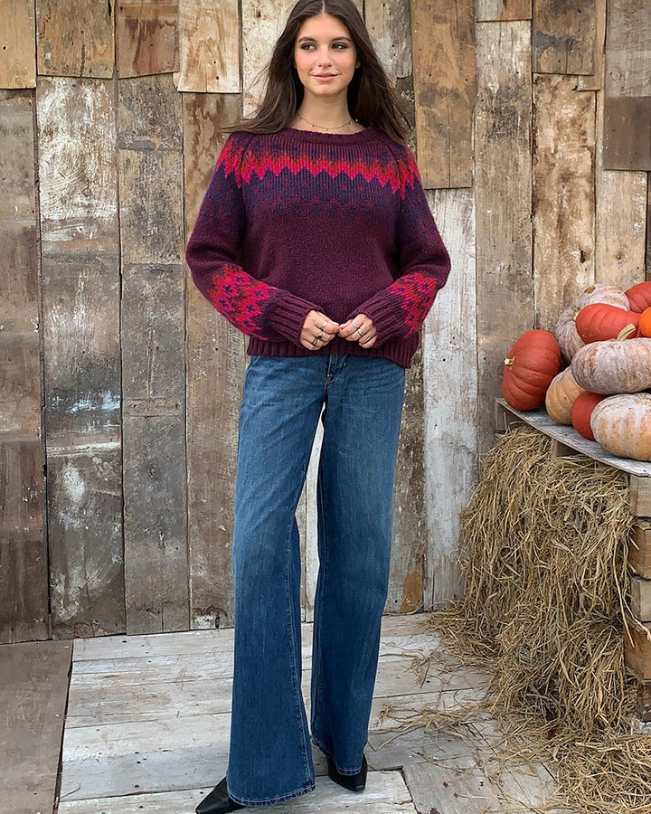 Jaxon Fair Isle Raglan Chunky