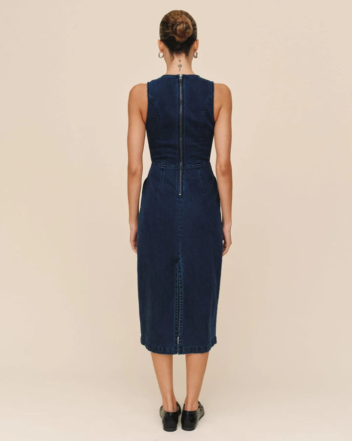 Zip Back Maxi Dress