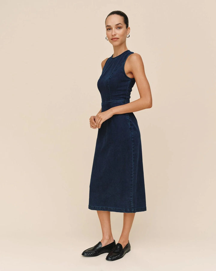 Zip Back Maxi Dress